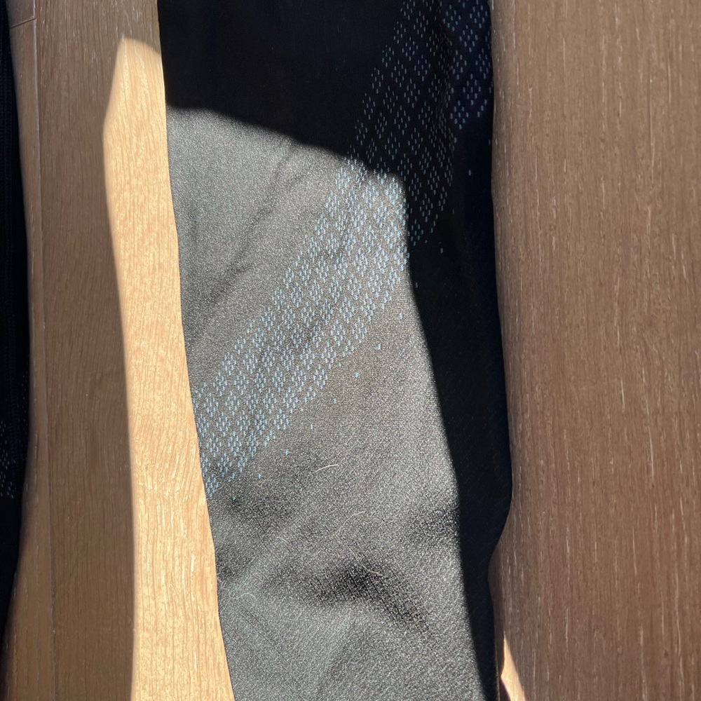 Black Lululemon pants don’t know the type just the brand.